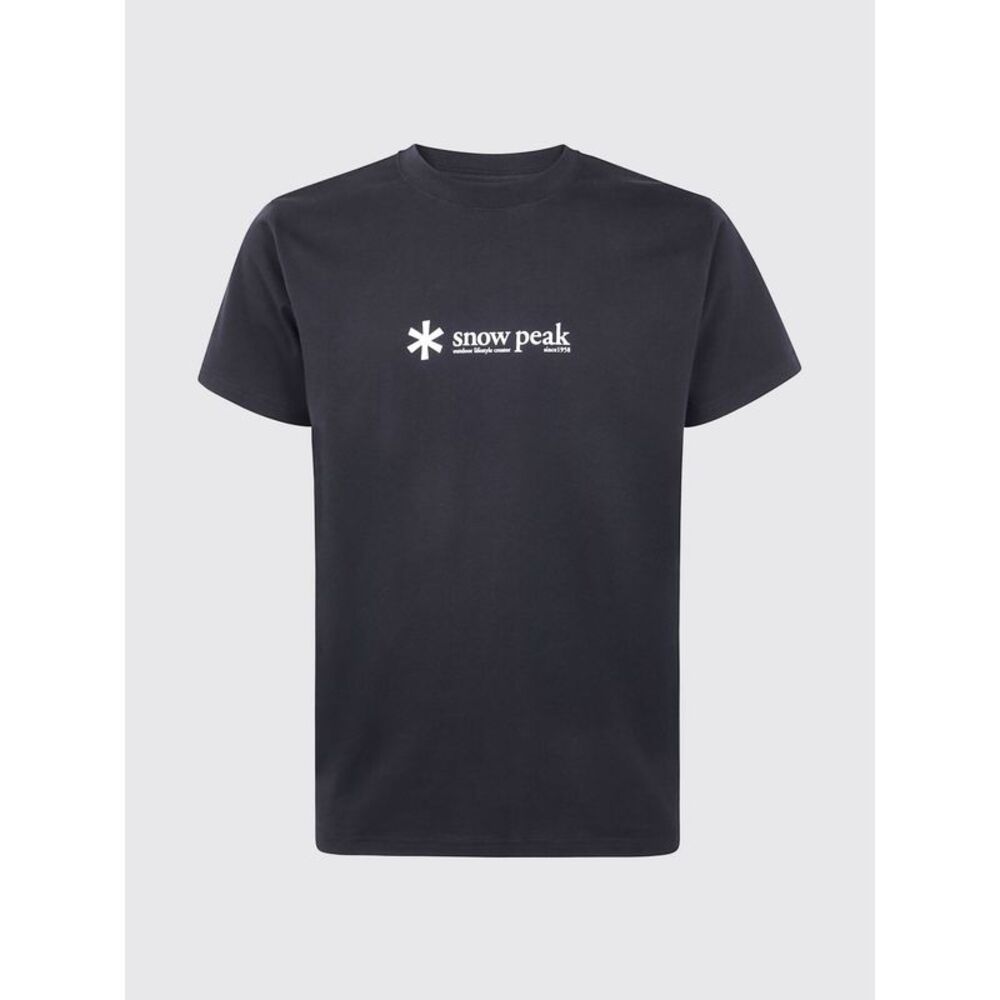 Snow Peak T-Shirt Men Black